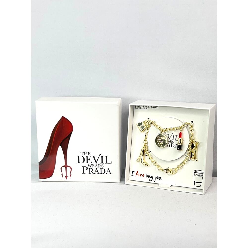 The Devil Wears Prada Movie Promo Charm Bracelet Vintage NIB Collectible